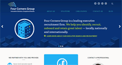 Desktop Screenshot of fourcornersgroup.com