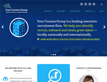 Tablet Screenshot of fourcornersgroup.com